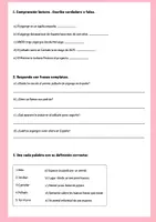 Vista previa - Unidades / Secuencias / Situaciones de Aprendizaje - El pigargo-Lectura comprensiva y actividades-ELE B1 - página 3