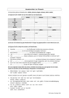 Vorschau - Arbeitsblätter - Modalverben im Präsens (Arbeitsblatt mit Lösung) - Deckblatt