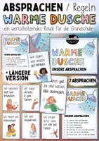 Vorschau - Poster - Warme Dusche / 7 Absprachen & Regeln Grundschule - Deckblatt