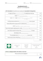 Vorschau - Test - Orange Line 5 Unit 1 Vokabeltest / vocabulary test (Reading corner) - Seite 2