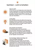Vorschau - Arbeitsblätter - Licht & Schatten – Komplettes Unterrichtspaket (Klasse 3–6) - Seite 2