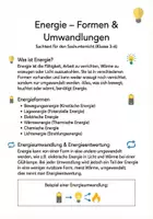 Vorschau - Arbeitsblätter - Energie – Formen & Umwandlungen (Sachunterricht / Physik, Klasse 3–6) - Seite 2