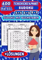 Vorschau - Arbeitsblätter - TSCHECHISCHES ALPHABET-SUDOKU – 600 RÄTSEL MIT LÖSUNGEN - Deckblatt