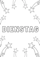 Aperçu - Apprentissages en autonomie - Wochentage, Ausmalseiten zum Ausdrucken - Page 2