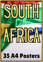Vorschau - Poster - 35 Fact Posters about South Africa - Deckblatt