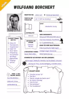 Vorschau - Arbeitsblätter - Steckbrief Wolfgang Borchert - Seite 2