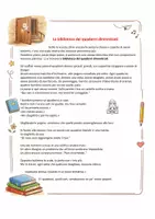 anteprima - Flashcard - TESTO NARRATIVO La biblioteca dei quaderni dimenticati - Pagina 1