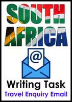 Vorschau - Arbeitsblätter - Writing Practice - Formal Email – Travel Inquiry - Deckblatt