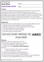 Vorschau - Arbeitsblätter - Writing Practice - Formal Email – Travel Inquiry - Seite 3