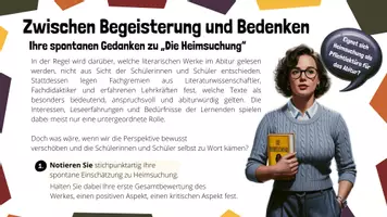 Vorschau - Unterrichtsreihen - 6. Die Heimsuchung: Wer entscheidet, was wir lesen? Auswahl, Kriterien und Entscheidungswege - Seite 2
