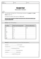 Vorschau - Arbeitsblätter - Simple Past (Material in einfacher Sprache) - Seite 3