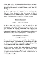 Vorschau - Arbeitsblätter - Märchen in 4 Bildern und einfachen Texten - sofort einsetzbar - Seite 1