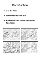Vorschau - Arbeitsblätter - Märchen in 4 Bildern und einfachen Texten - sofort einsetzbar - Seite 3