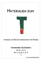 Vorschau - Stationenlernen - Buchstabenmappe T – Buchstabenerarbeitung, Lautschulung, Lesen & Schreiben | Deutsch 1. Klasse | Österreichische Fibelschrift - Seite 2