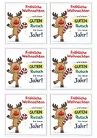 Vorschau - Mal- und Bastelvorlagen - Grußkarten: Weihnachten / Ferien / Silvester - Seite 3