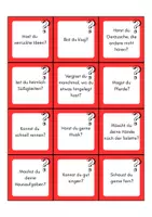 Vorschau - Spiele - Lustiges Lesespiel - 42 Frage- und Antwortkärtchen - Freiarbeit Lesen - Seite 3