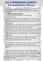 Vorschau - Arbeitsblätter - Ständegesellschaft - Rollenspiel - Deckblatt