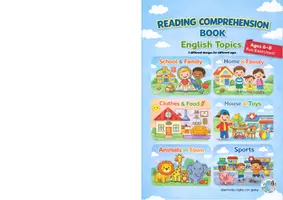 Vista previa - Hojas de trabajo - Reading comprehension topics book - página 1