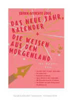 Vorschau - Text - 7 Gedichte zum Jahreswechsel und zum Dreikönigstag - Deckblatt