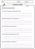 Vorschau - Arbeitsblätter - Standardtanzen Sport Lesetext mit Richtig Falsch Multiple Choice und Offenen Fragen - Seite 3