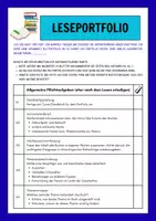 Vorschau - Arbeitsblätter - Leseportfolios für die 7./8. Schulstufe - Seite 2