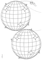Vorschau - Mal- und Bastelvorlagen - Reflexion Neujahr I 3D Discokugel l Neujahrsreflexion - Seite 2