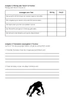Vorschau - Arbeitsblätter - Deutsch Klassenarbeit Gruselgeschichten Klasse 6 Gymnasium - Seite 2