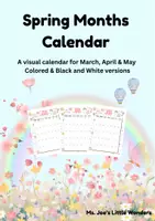 Προεπισκόπηση - Άλλος τύπος υλικού - 2026 SPRING CALENDAR - Ημερολόγιο "ανοιξιάτικοι μήνες" - Εξώφυλλο
