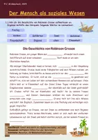 Vorschau - Unterrichtsreihen - Materialpaket zu Robinson Crusoe (differenziert) - Seite 1