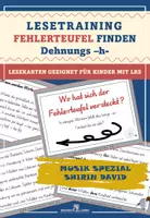 Vorschau - Fördermaterial/Inklusion - Schreibschrift: Musik Spezial Shirin David: Fehlerteufel Lesekarten Dehnungs -h - Deckblatt