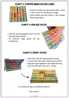 Vorschau - Mal- und Bastelvorlagen - 🎆 Agamograph basteln – Silvester & Neujahr | Wechselbild Kunst Grundschule (Zickzackbilder) - Seite 2