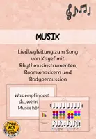 Vorschau - Stundenentwürfe - "Musik" von Kayef - Liedbegleitung ~ Grundschule Musik - Deckblatt