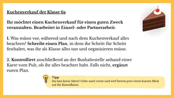 Vorschau - Präsentationen/Tafelbilder - Wie funktionieren Unternehmen - Kuchenverkauf - Seite 2