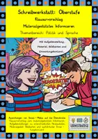 Vorschau - Bildkarten - Schreibwerkstatt - Oberstufe: Klausurvorschlag Demokratie - Deckblatt
