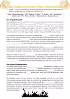 Vorschau - Arbeitsblätter - Das Neujahrskonzert der Wiener Philharmoniker - Deckblatt