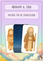Vorschau - Anderer Materialtyp - Material für die Erzählschiene zur Abraham & Sarah - Deckblatt