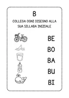 anteprima - Esercizi - Schede didattiche sulle sillabe - Pagina 1