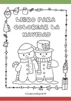 Vista previa - Hojas de trabajo - CUADERNO PARA COLOREAR LA NAVIDAD - Portada
