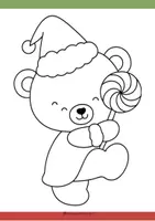 Vista previa - Hojas de trabajo - CUADERNO PARA COLOREAR LA NAVIDAD - página 3