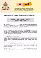 Vorschau - Arbeitsblätter - My Home: Reading and Vocabulary (English) - Seite 3