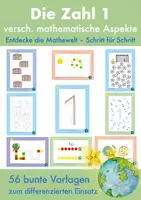Vorschau - Arbeitsblätter - Zahl 1 – Arbeitsheft Förderschule - Deckblatt