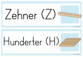 Vorschau - Präsentationen/Tafelbilder - Tafelmaterial Stellenwerte (Wie viel ist eine Million?) - Seite 3