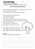 Vorschau - Arbeitsblätter - Satzanfänge abwechslungsreich gestalten | Klasse 3–4 - Seite 3