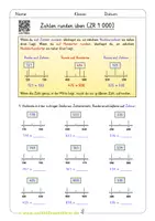 Vorschau - Arbeitsblätter - Zahlen runden 3. Klasse - differenziertes Material bis 1000 - Seite 3