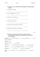 Vorschau - Arbeitsblätter - Class test/ Mock exam/ Klassenarbeit no.1 in der 5.Klasse - Seite 3
