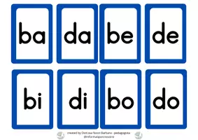 anteprima - Materiale di supporto/inclusione - Memory sillabico b-d - Pagina 3