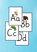 Vorschau - Fördermaterial/Inklusion - Materialpaket Tier-ABC - Deckblatt