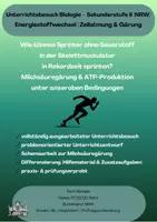 Vorschau - Unterrichtsreihen - 5. UB: Erarbeitung des Ablaufs der Milchsäuregärung (Mystery) - Deckblatt