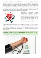 Vorschau - Arbeitsblätter - Blutdruck und Puls Arbeitsblätter: Herz Kreislauf Biologie - Seite 3