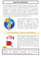 Vorschau - Arbeitsblätter - Sauerstofftransport im Blut: Lunge, Hämoglobin, Blutkreislauf - Seite 1